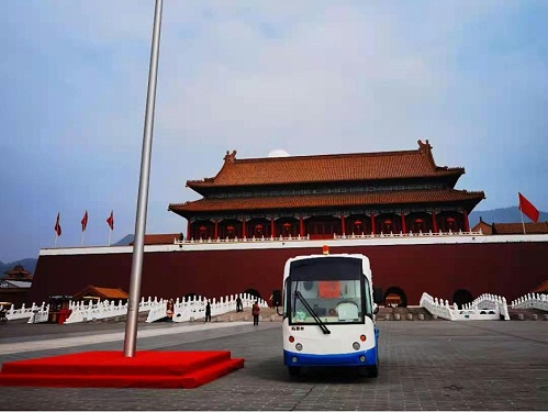 北京天安门广场驳运车案例