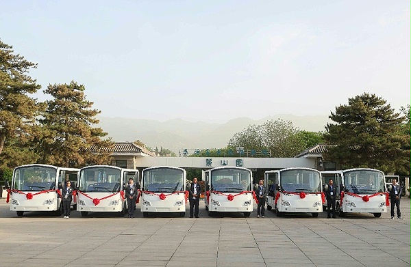 红色文化景区观光车 (2)