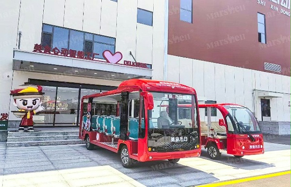 智能美食工厂观光车