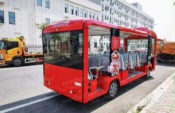 智能美食工厂观光车 