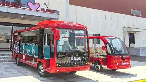 科技赋能！玛西尔星之河23G观光车点亮智能工厂参观新旅程