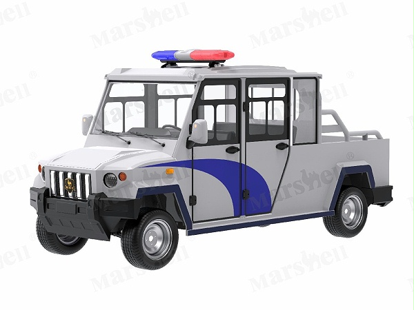 五座封闭货斗巡逻车