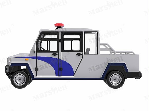 五座封闭货斗巡逻车