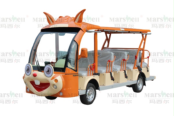 兔子主题造型观光车