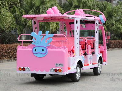 珊瑚造型电动观光车