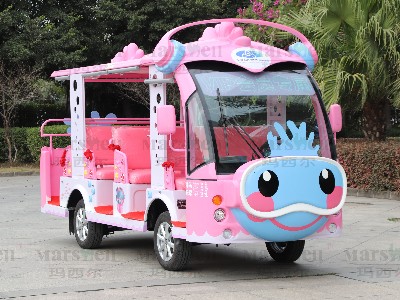 珊瑚造型电动观光车