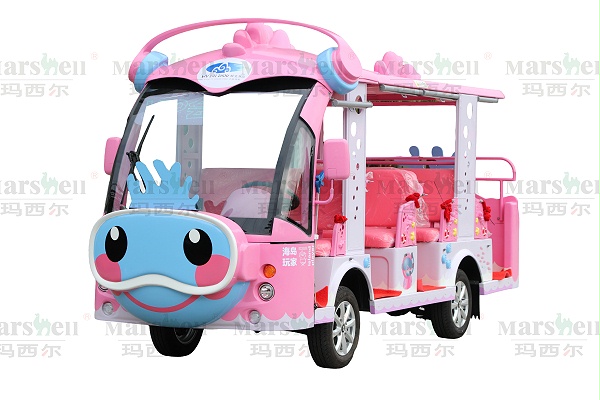 珊瑚主题造型电动观光车