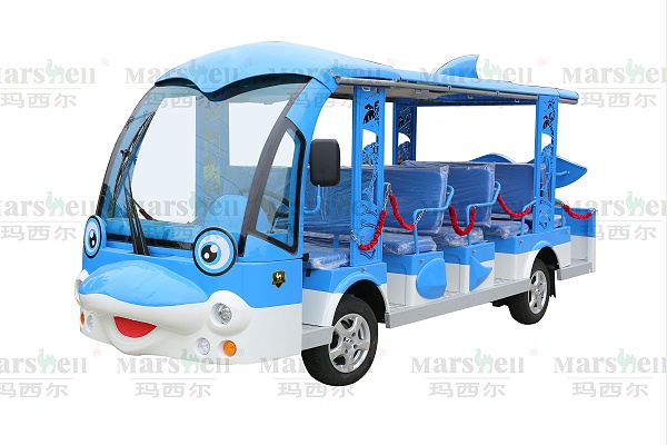 海豚主题造型观光车