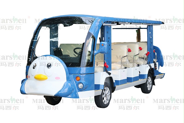 企鹅主题造型电动观光车