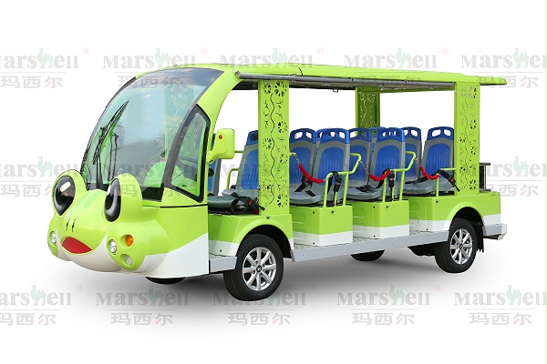 青蛙主题造型电动观光车