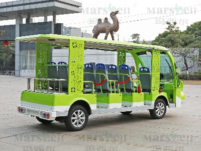 青蛙主题造型电动观光车