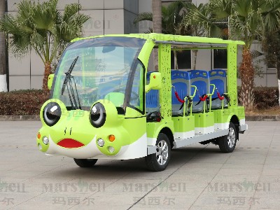 青蛙主题造型电动观光车