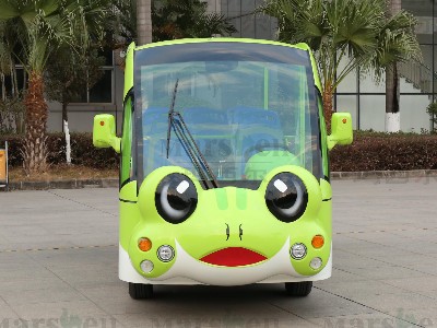 青蛙主题造型电动观光车