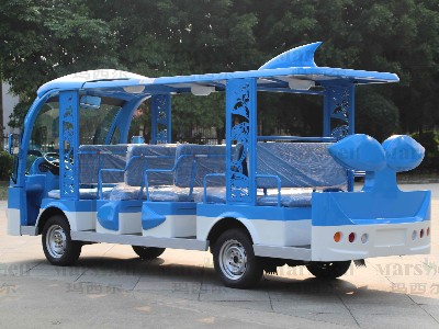 海豚主题造型电动观光车