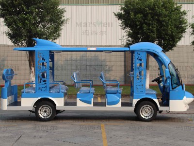 海豚主题造型电动观光车