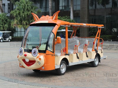 兔子造型观光车
