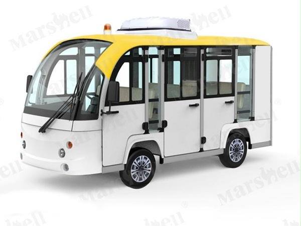 八座封闭观光车