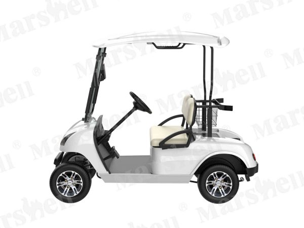两座电动高尔夫球车
