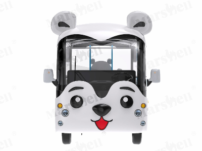 北极熊主题造型电动观光车