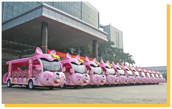 松鼠造型观光车
