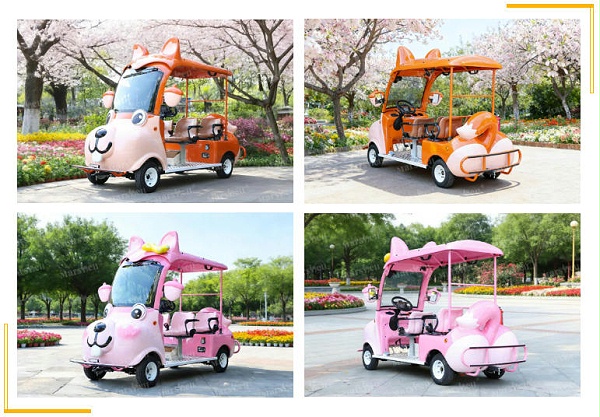 松鼠造型四座代步车
