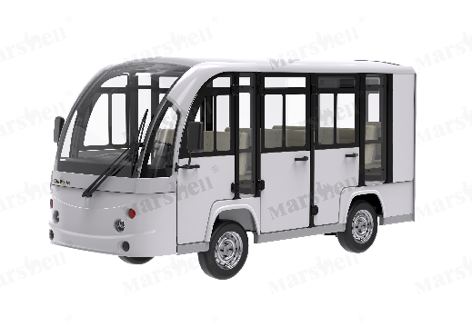 八座封闭电动观光车