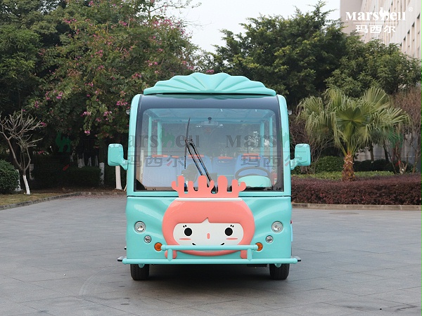 二十三座珊瑚主题造型观光车