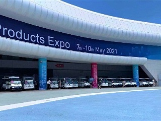 会展中心接驳观光车