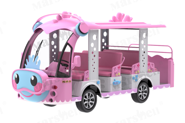 珊瑚主题造型电动观光车