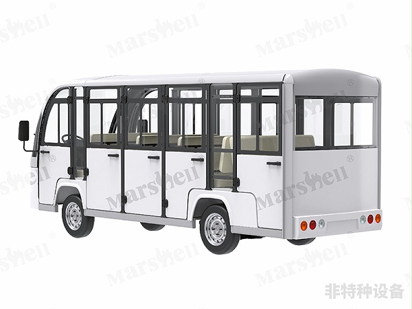 十四座封闭观光车