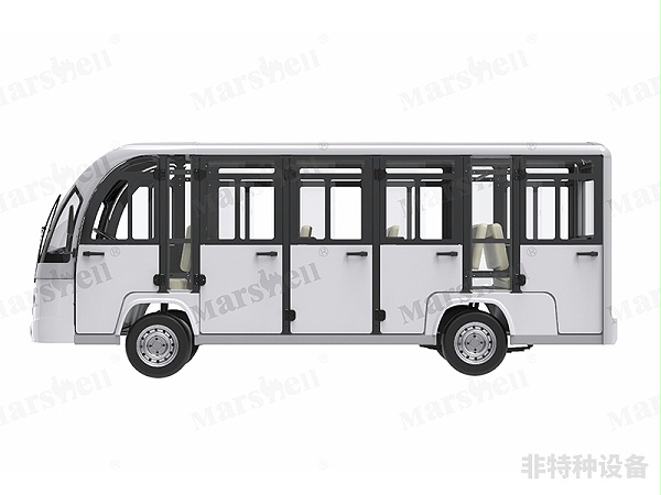 十四座封闭观光车