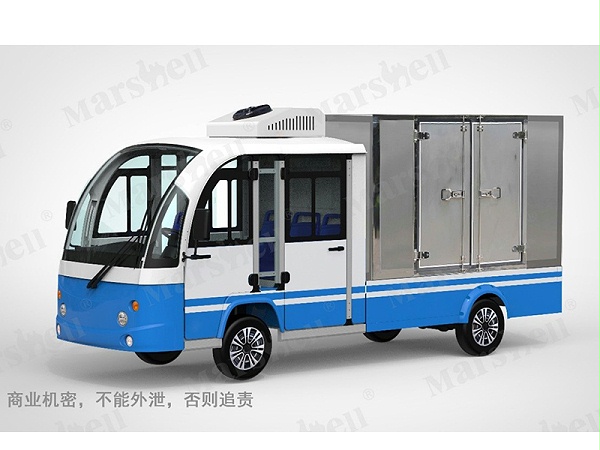 DN-11M-3A 5座电动箱货送餐车