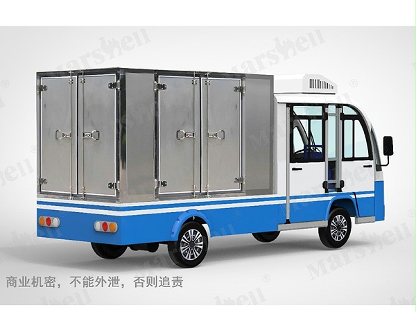 DN-11M-3A 5座电动箱货送餐车