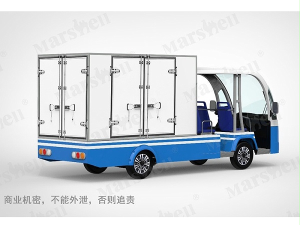 5座四轮电动货箱车